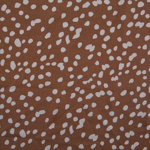 Вискоза "Лоренцо" стрейч 036-17671 карамельный принтованный