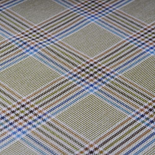 Ткань костюмная 025-12085 фисташковый принтованный