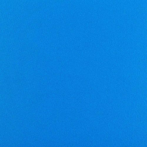 Креп двухсторонний 026-01139 лазурно-голубой однотонный