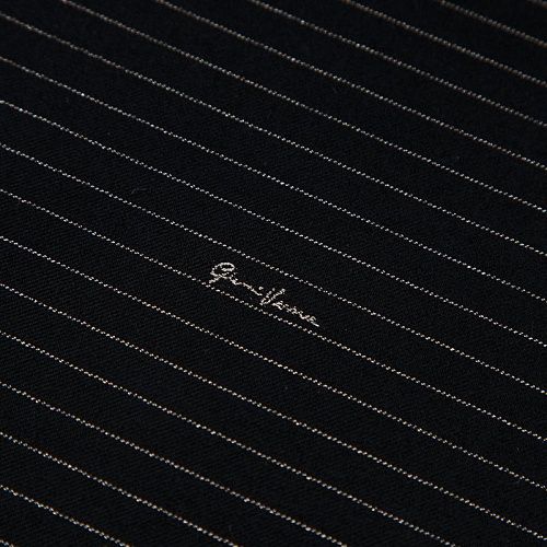 Ткань костюмная Versace 025-19137 черный с люрексом