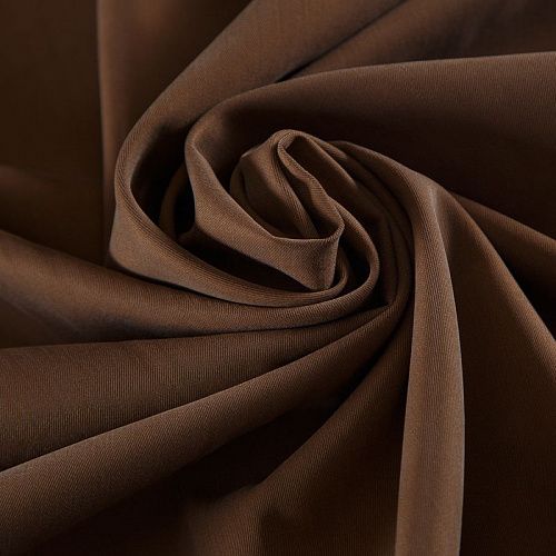 Купро стрейч 009-18958 шоколадный однотонный