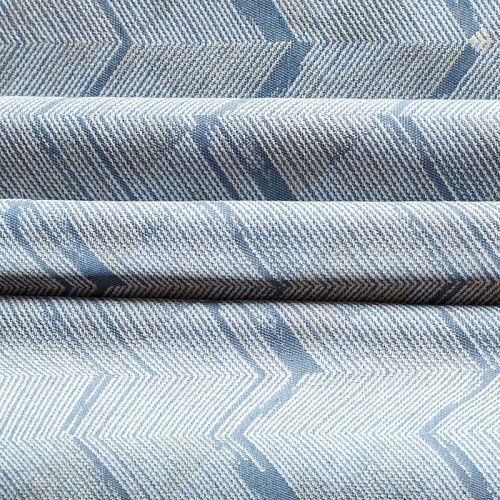 Ткань портьерная жаккард h-280 см 02-02-04476 синий деним