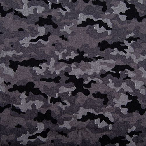 Трикотаж 056-20203 серый принтованный