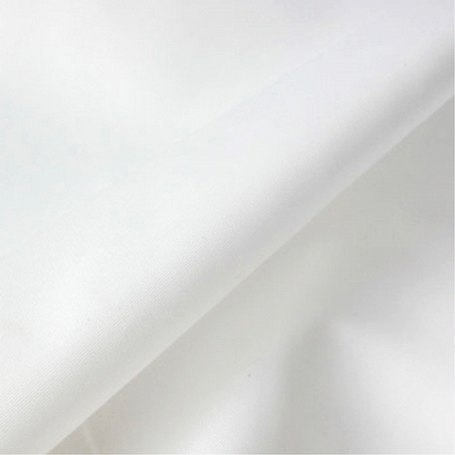 Перкаль отбеленный К10-016 белый однотонный