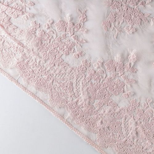 Гипюр К03-836 пудрово-розовый