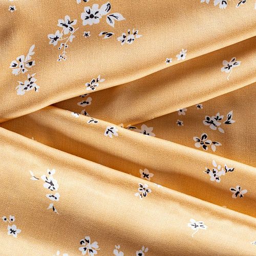 Шелк-штапель 069-01788 col.3 бежевый принтованный