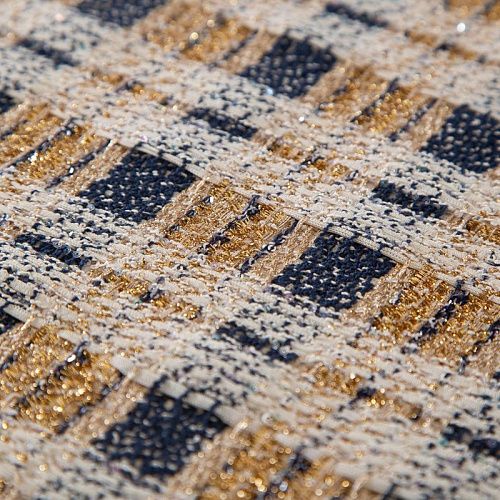 Твид Gucci 052-19608 черный/бежевый