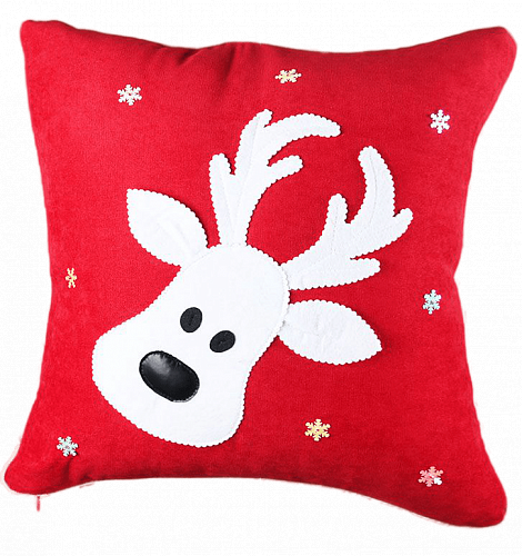 Наволочка 45х45 см декоративная на молнии 519633 