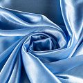 Креп-сатин К33-914 светло-голубой однотонный
