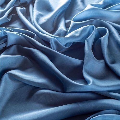 Тенсел 053-01836 col.5 серо-голубой однотонный