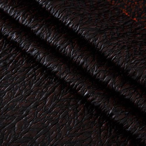 Жаккард стрейч 017-16459 красно-черный