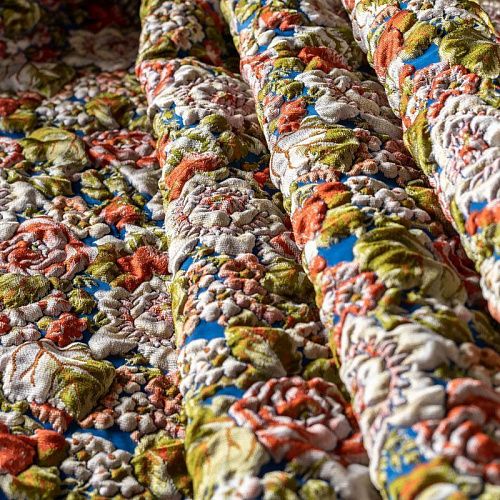 Жаккард К13-383 синий