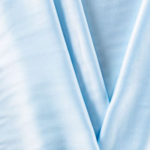 Шелк-штапель 069-01707 col.7 светло-голубой однотонный