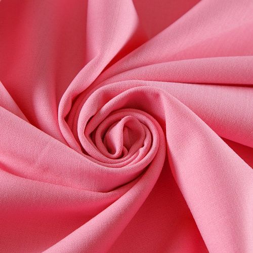 Шерсть двойная 066-12442 розовый однотонный