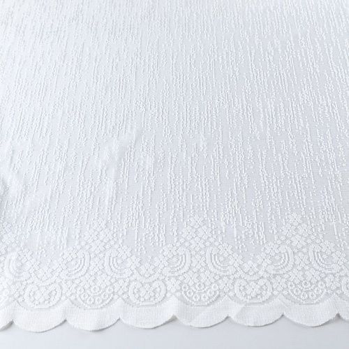 Тюль жаккардовый h-280 см 08-01-05560 сливочный