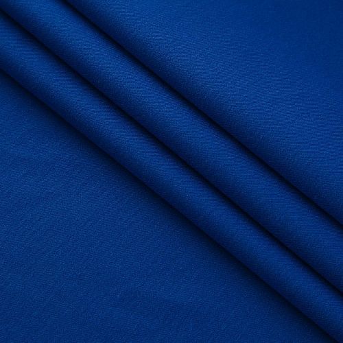 Ткань костюмная стрейч 025-15241 сине-голубой однотонный