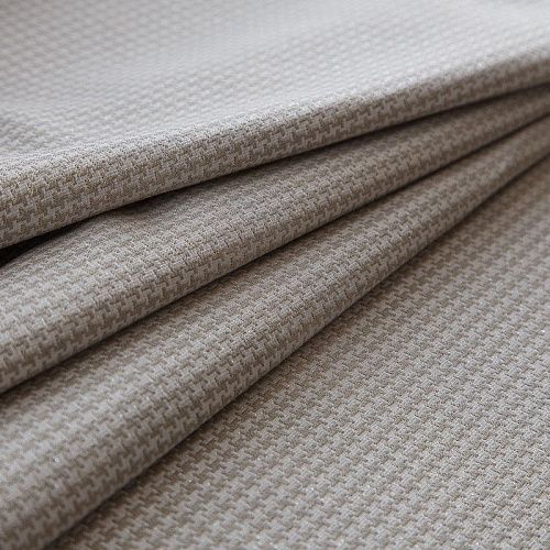 Жаккард стрейч 017-16694 молочно-песочный