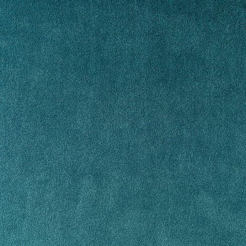 Ткань портьерная бархат h-300 см 09-02-00038 темный аквамарин однотонный