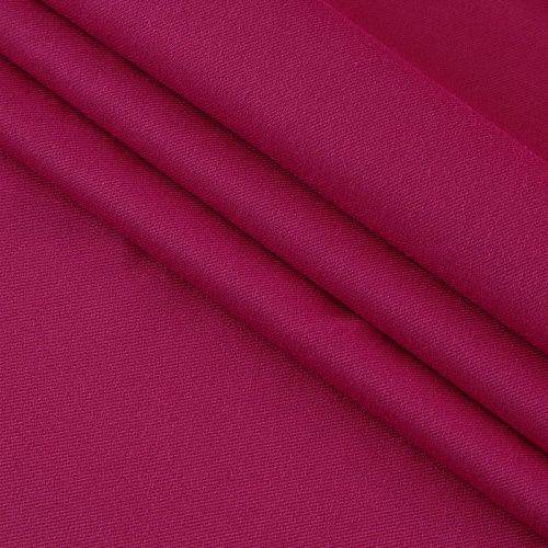 Ткань костюмная стрейч 025-15234 фуксия однотонный
