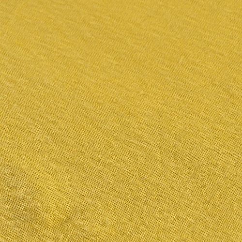 Трикотаж 056-11944 медово-желтый однотонный