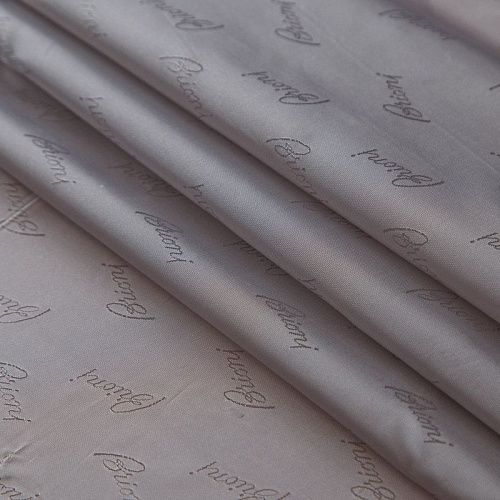 Ткань подкладочная 045-16707 светло-серый жаккардовый