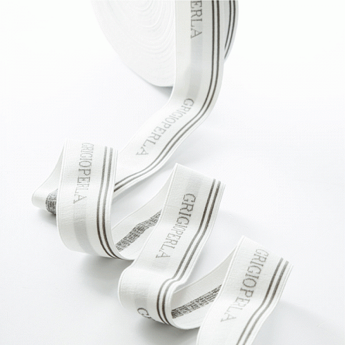 Резинка декоративная 40 мм 583267 белый