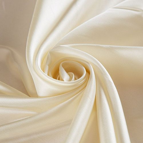 Ткань подкладочная 045-17170 ванильный однотонный