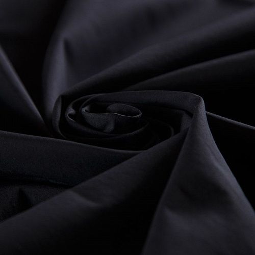 Поплин 063-16250 черный однотонный