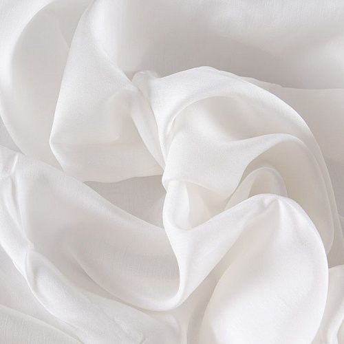 Батист 003-11902 белый однотонный