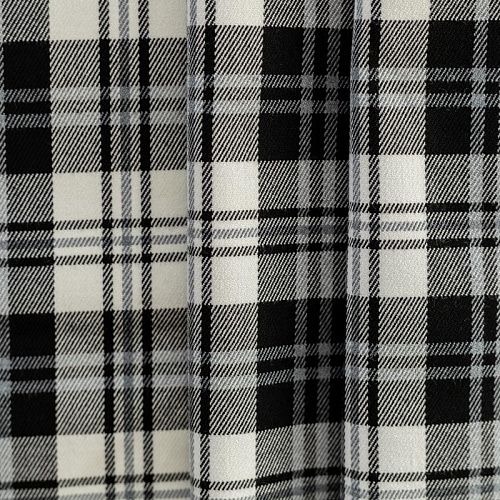 Ткань костюмная К19-095 белый принтованный