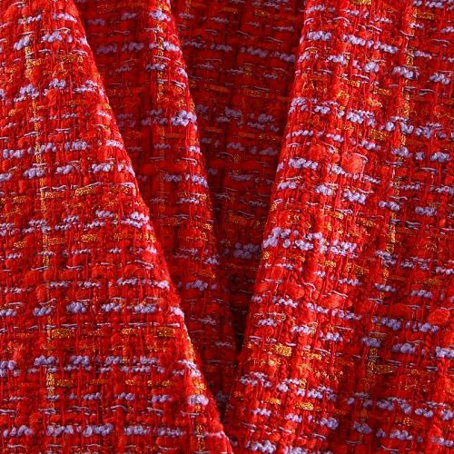 Твид 052-16485 красный