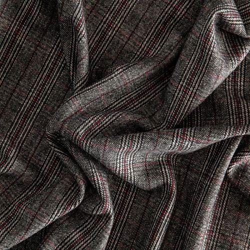 Твид 1120-341-025-0012 темно-серый принтованный