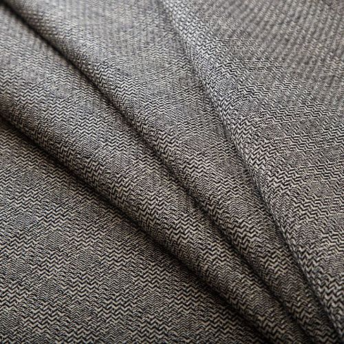 Шерсть дублированная Yves Saint Laurent 066-16255 черно-белый