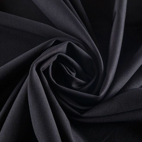 Джерси 014-05678 черный однотонный