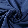 Крепдешин натуральный 028-06507 темно-синий однотонный