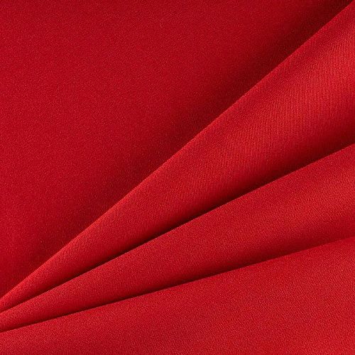 Габардин К33-813 красный однотонный