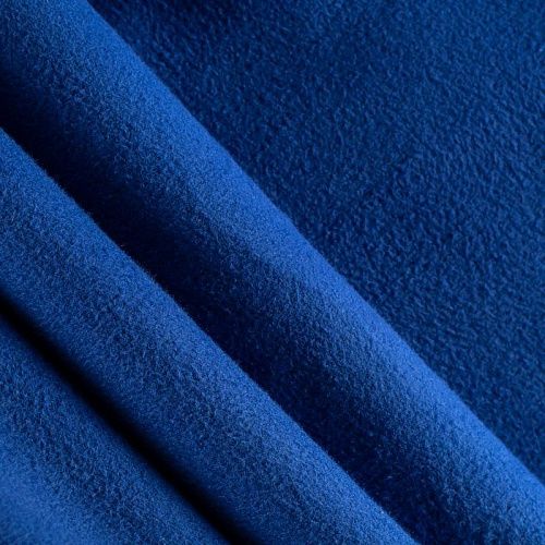 Ткань пальтовая К25-286 васильковый однотонный