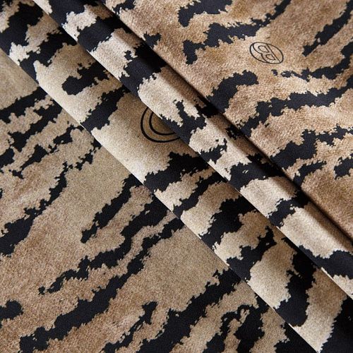 Лайкра 005-12475 бежевый принтованный