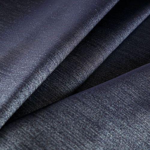 Джинс с люрексом 015-08466 серебро/черный