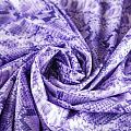 Лайкра 005-06246 фиолетовый принтованный