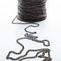 Цепь декоративная 4 мм металл 158-4-под темный никель 