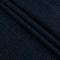 Ткань костюмная 025-14413 синий принтованный