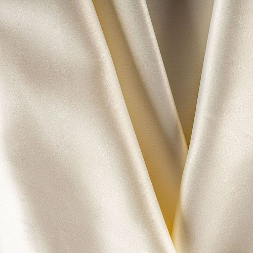 Сатин стрейч К33-754 ванильный однотонный