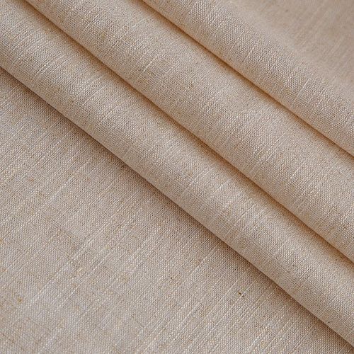 Лен-вискоза 035-17446 телесный однотонный