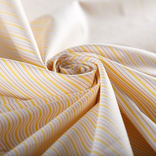 Ткань плательно-рубашечная 049-15415 белый принтованный