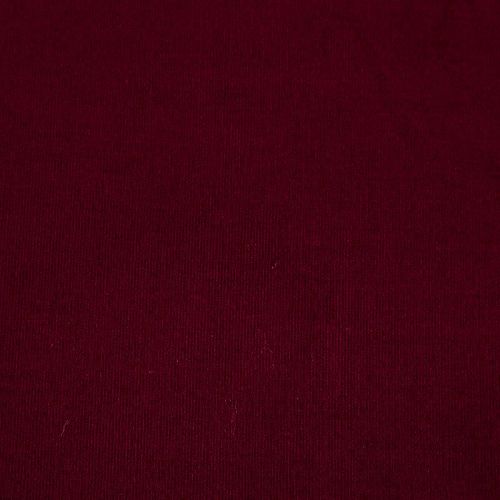 Микровельвет стрейч Lacoste 008-20024 вишневый однотонный