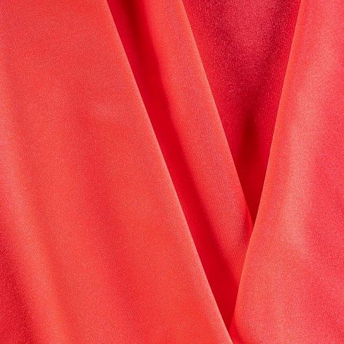 Лайкра К33-841 неоновый коралл однотонный