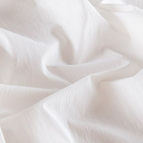 Хлопок крэш 063-16257 молочный однотонный