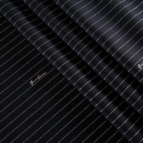 Ткань костюмная Versace 025-19137 черный с люрексом