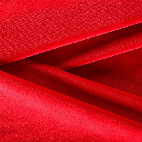 Бархат 002-05921 красный однотонный